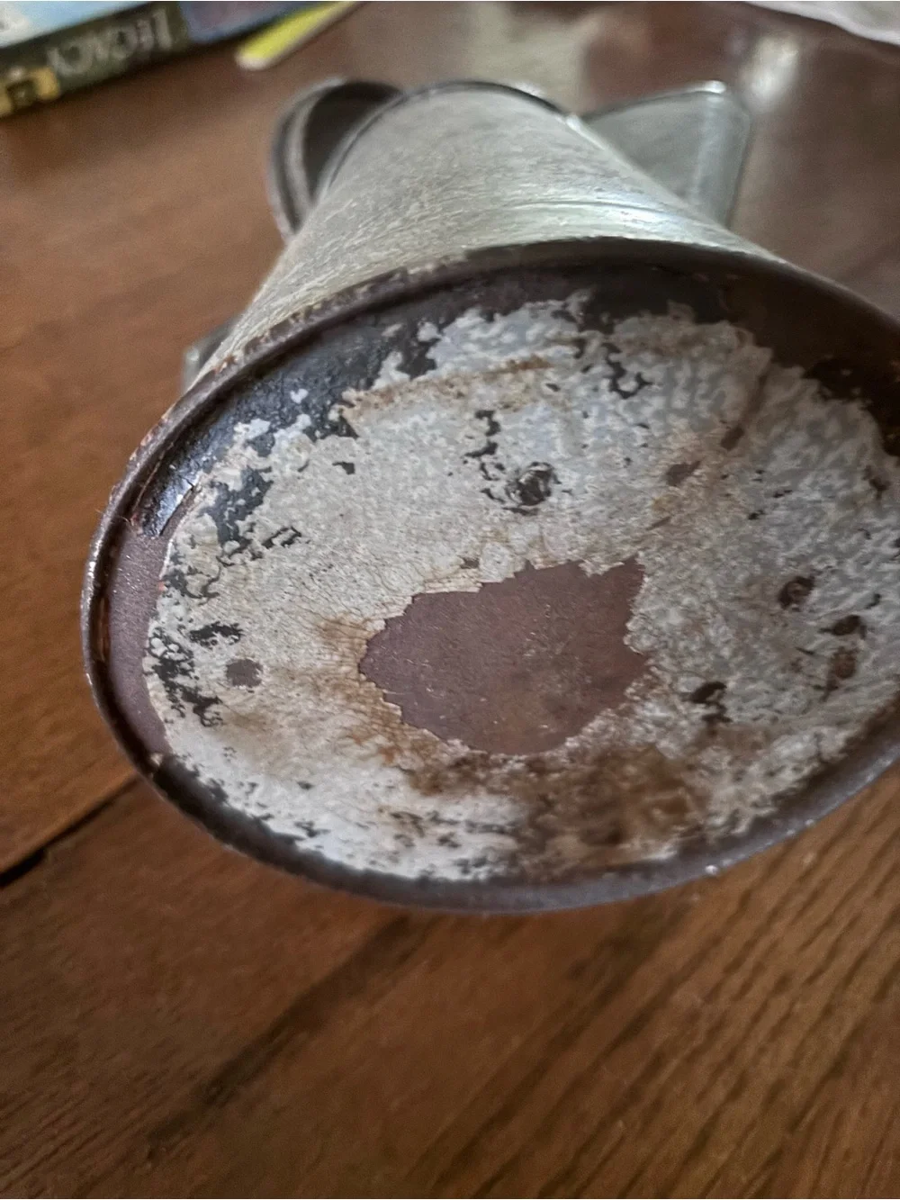 Vintage Marbleized Enamel Coffee Pot